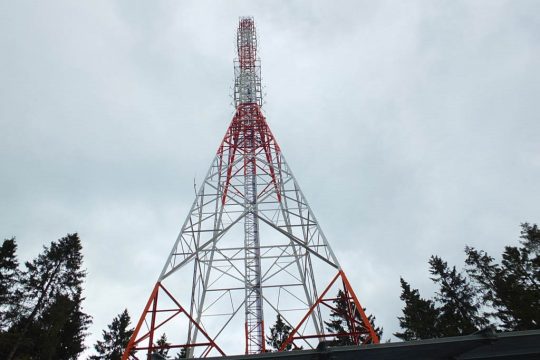 Neuer BRF-Sendemast zwischen Medell und Wallerode