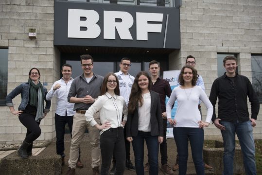 Rhetorika 2017: Finalisten und Coacher (Foto: Jannis Mattar)