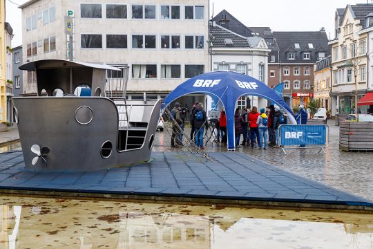 Benefizmarathon: Unterwegs mit dem BRF-Team